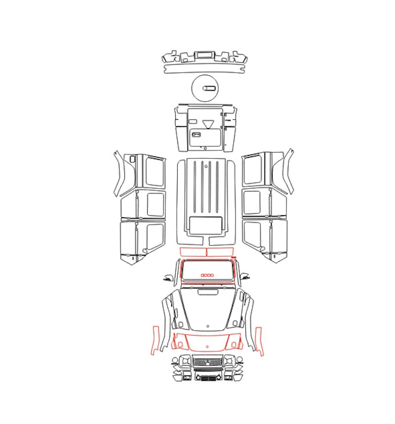 Mercedes-Benz G-class (2015) G550 - 30.06.2025