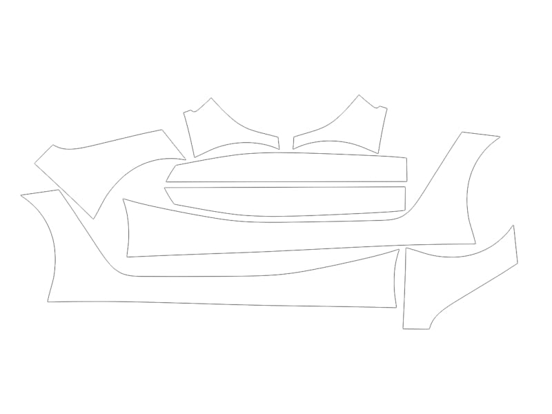 Formatki PPF do karoserii BMW Z4 (2023) M Sport – zestaw