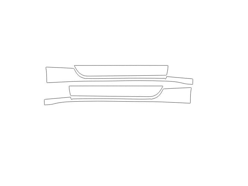 Formatki PPF do karoserii Ford Mustang (2024) GT Convertible – zestaw