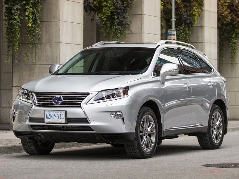 Formatki PPF do karoserii Lexus RX (2012) – zestaw
