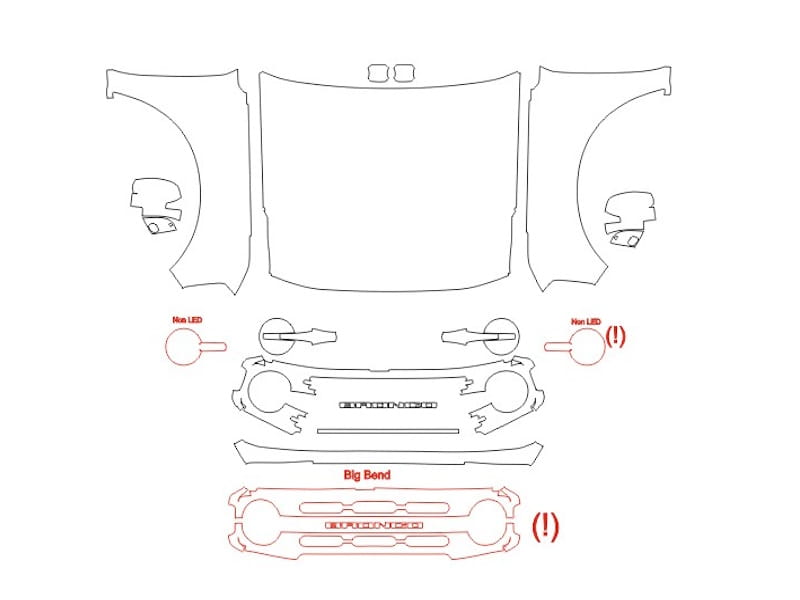 Ford Bronco (2021) 2 Doors - 20.09.2023