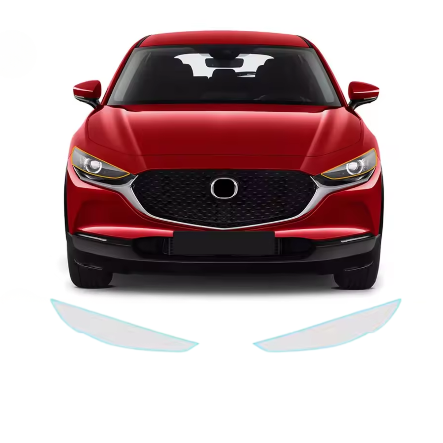 MAZDA CX-30 Formatki 2020-2025 Folia Ochronna PPF na lampy