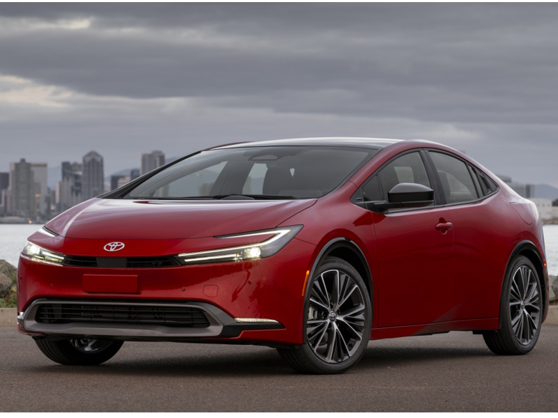 TOYOTA PRIUS Formatki od 2023 Folia Ochronna PPF na SŁUPKI B PIANO BLACK