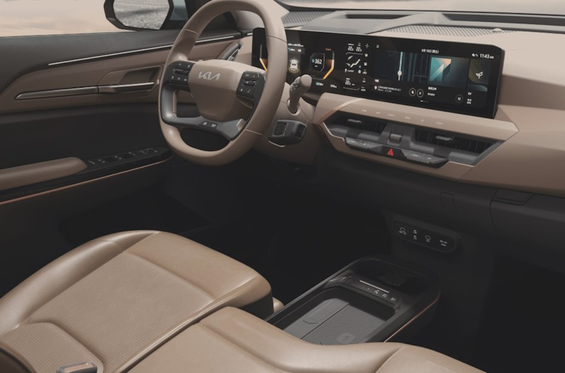 KIA EV5 FOLIA PPF DO WNĘTRZA PIANO BLACK EKRANY ZESTAW