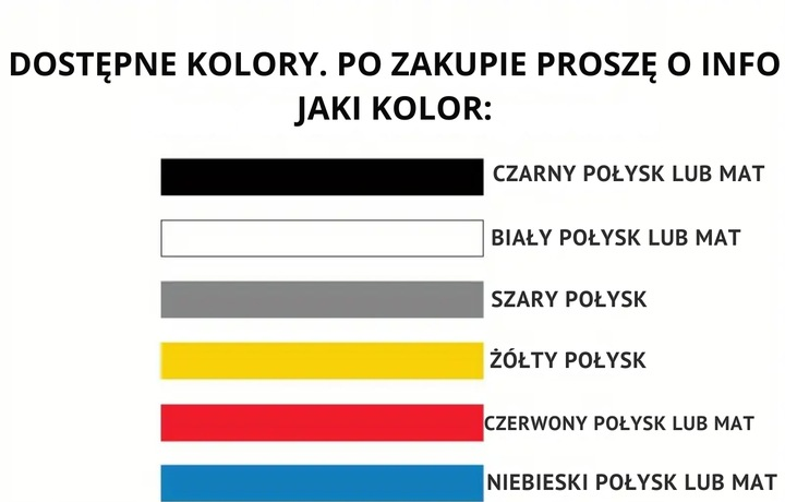 UNIWERSALNE PASY NA BOK AUTA NAKLEJKA NA AUTO WYŚCIGOWA KOLORY DO WYBORU