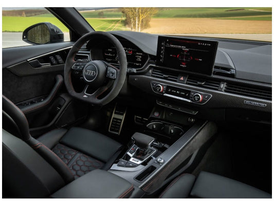Folia ochronna PPF do wnętrza Audi RS4 (2020) Avant – formatki (zestaw)