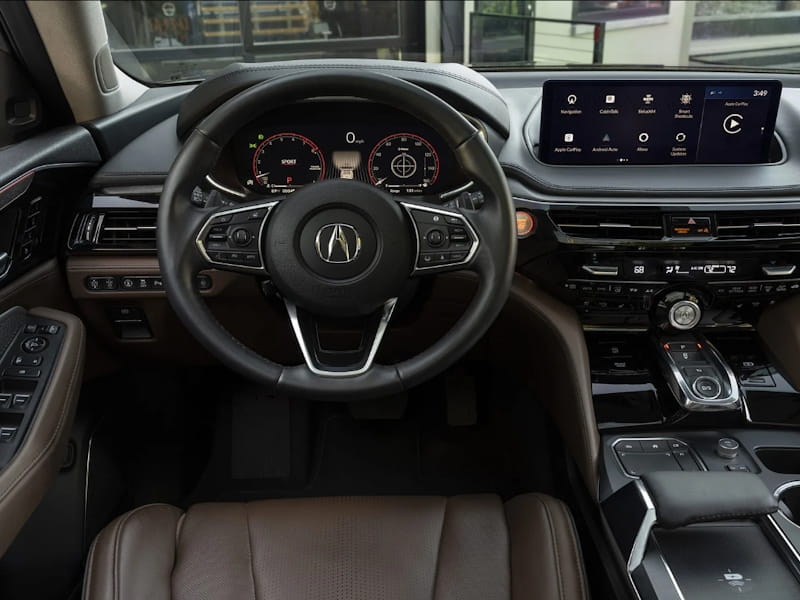 Folia ochronna PPF do wnętrza Acura MDX (2023) Interior – formatki (zestaw)