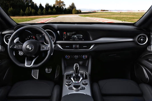 Folia ochronna PPF do wnętrza Alfa Romeo Stelvio (2019) – formatki (zestaw)