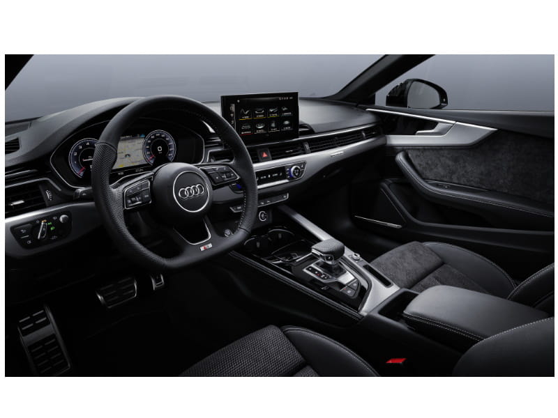 Folia ochronna PPF do wnętrza Audi A5 Quattro Coupe (2019) – formatki (zestaw)