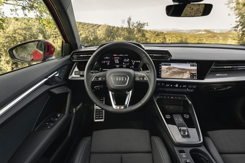Folia ochronna PPF do wnętrza Audi A3 (2021) – formatki (zestaw)