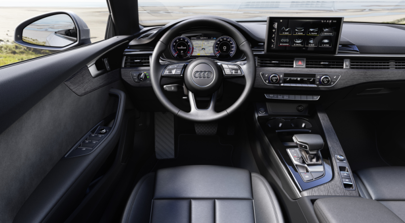 Folia ochronna PPF do wnętrza Audi A5 Quattro 4 Doors (2019) – formatki (zestaw)