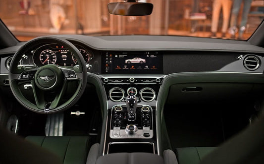 Folia ochronna PPF do wnętrza Bentley Continental GT (2019) – formatki (zestaw)