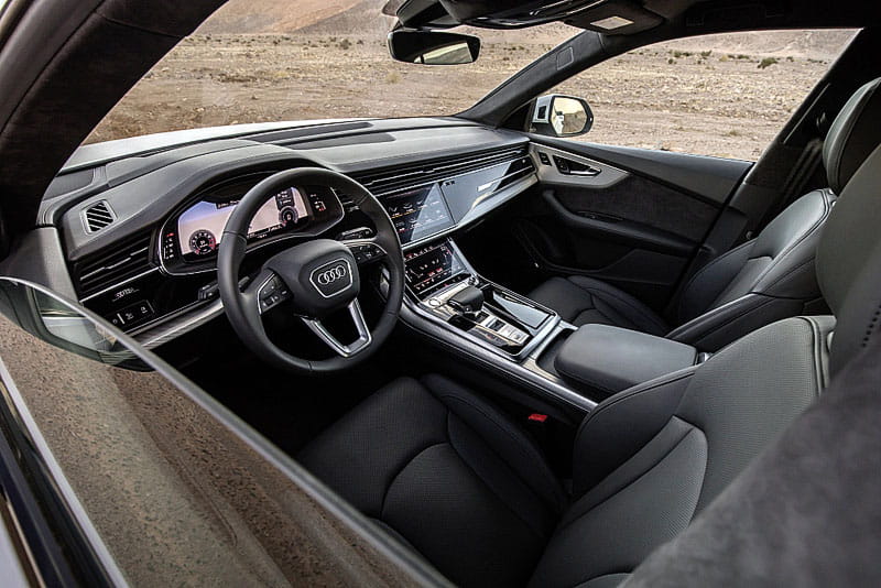 Folia ochronna PPF do wnętrza Audi Q8 (2019) S-line  дерево – formatki (zestaw)