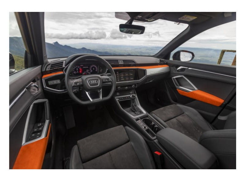 Folia ochronna PPF do wnętrza Audi Q3 (2019) – formatki (zestaw)