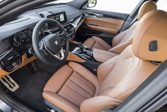 Folia ochronna PPF do wnętrza BMW 6 series (2018) GT M-Sport  – formatki (zestaw)