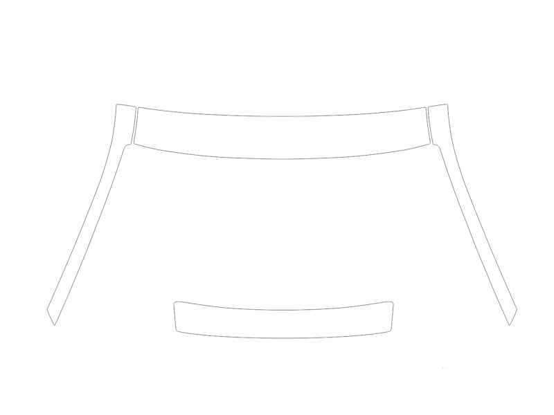 Formatki PPF do karoserii Toyota Corolla Cross (2026) – zestaw