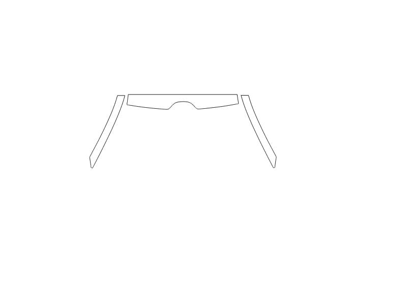 Formatki PPF do karoserii Volkswagen Golf (2024) R-Line Hatchback – zestaw