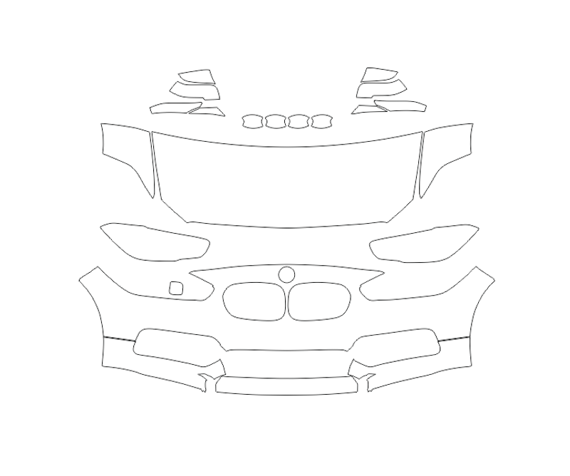 Formatki PPF do karoserii Volkswagen Passat (2024) – zestaw