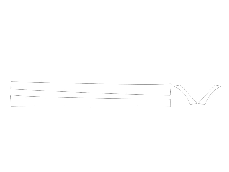 Formatki PPF do karoserii Volkswagen T-Roc (2021) Base – zestaw