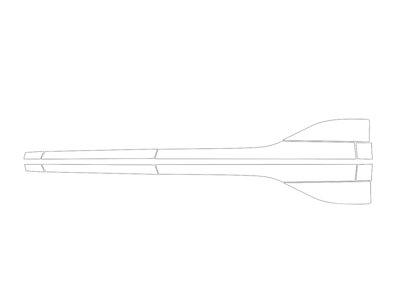 Formatki PPF do karoserii Volvo S90 (2021) R-Design – zestaw
