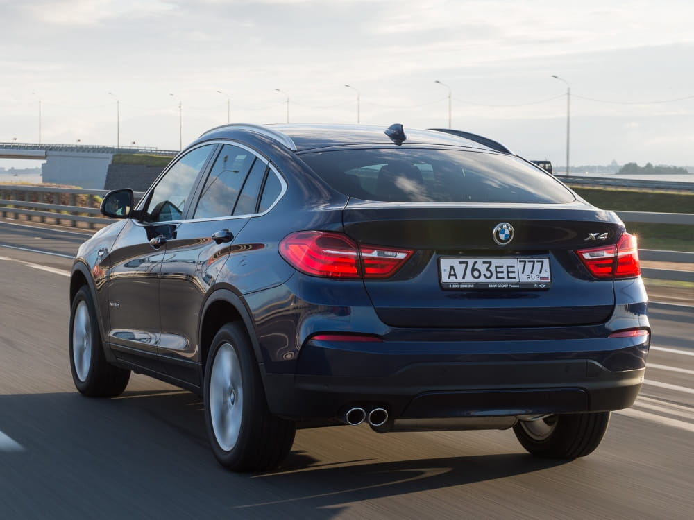 Formatki PPF do karoserii BMW X4 (2014) – zestaw