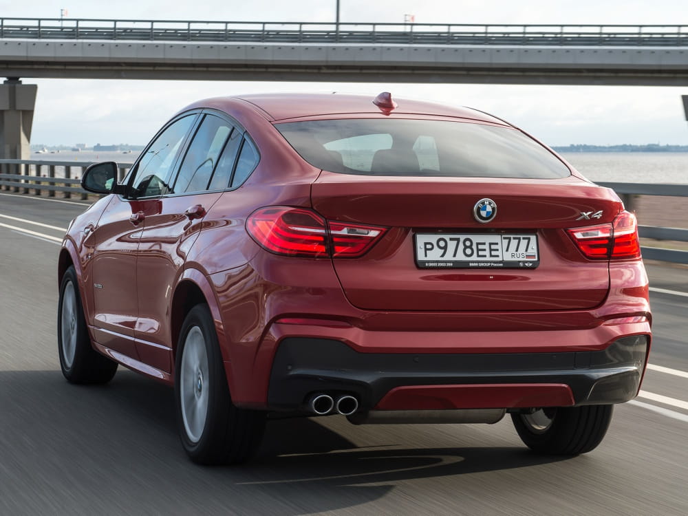 Formatki PPF do karoserii BMW X4 (2014) M Sport – zestaw