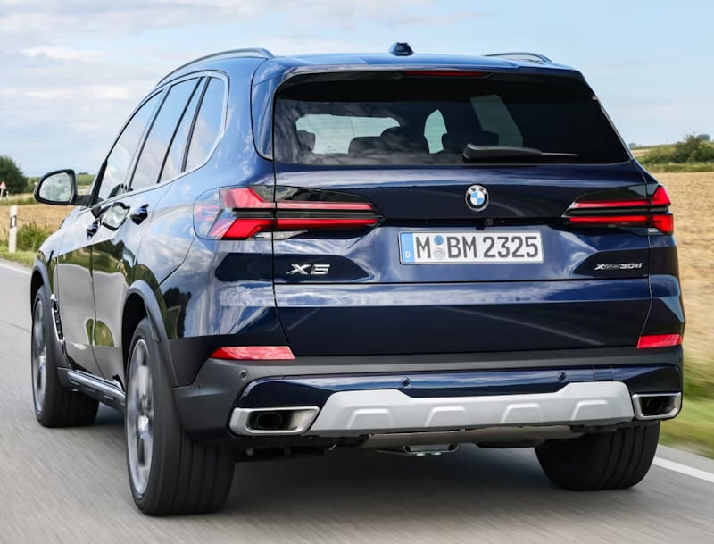 Formatki PPF do karoserii BMW X5 (2023) X-Drive – zestaw