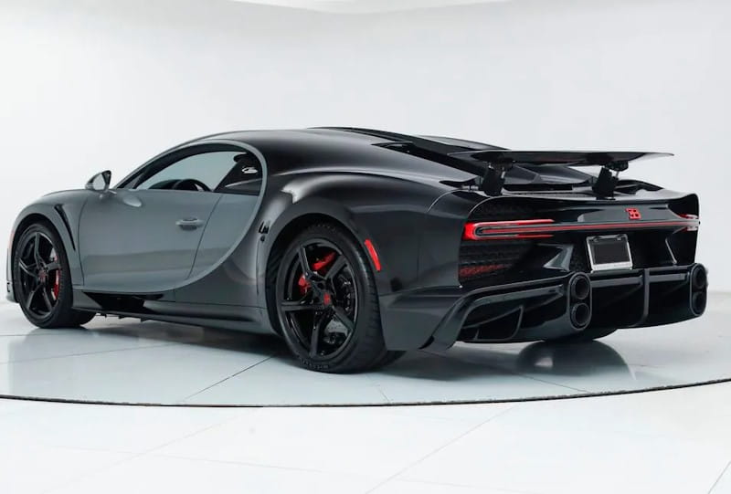 Formatki PPF do karoserii Bugatti Chiron (2025) Super Sport – zestaw