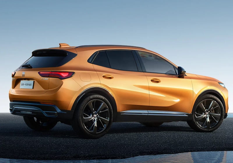 Formatki PPF do karoserii Buick Envision (2024) – zestaw