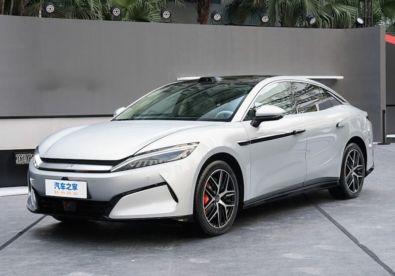 Formatki PPF do karoserii BYD Han L (2025) – zestaw