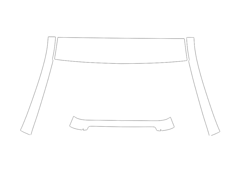 Formatki PPF do karoserii Cadillac CT4 (2020) – zestaw