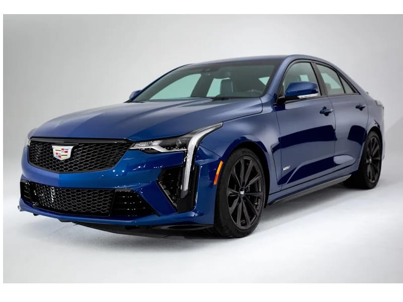Formatki PPF do karoserii Cadillac CT4 (2022) V Blackwing – zestaw