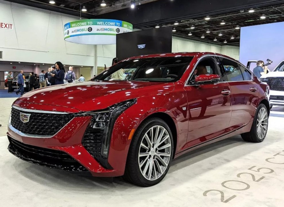 Formatki PPF do karoserii Cadillac CT5 (2025) – zestaw