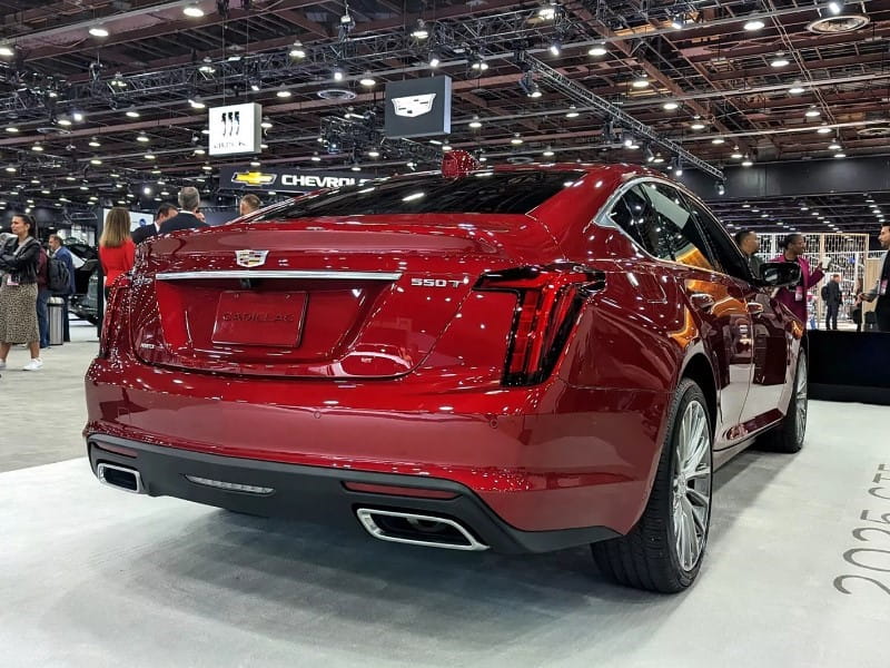 Formatki PPF do karoserii Cadillac CT5 (2025) – zestaw