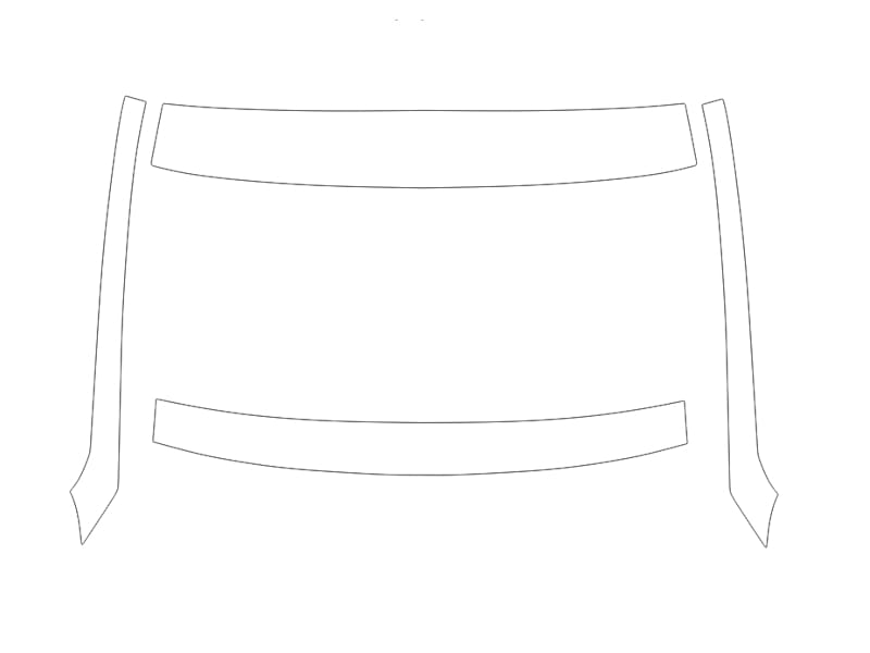 Formatki PPF do karoserii Cadillac CT6 (2020) – zestaw