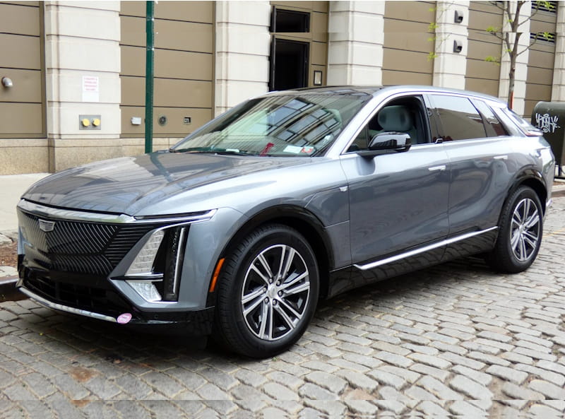 Formatki PPF do karoserii Cadillac Lyriq (2023) – zestaw