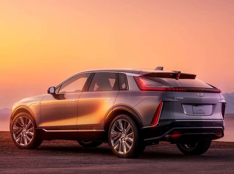 Formatki PPF do karoserii Cadillac Lyriq (2023) – zestaw