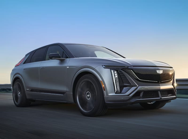Formatki PPF do karoserii Cadillac Lyriq-V (2025) – zestaw