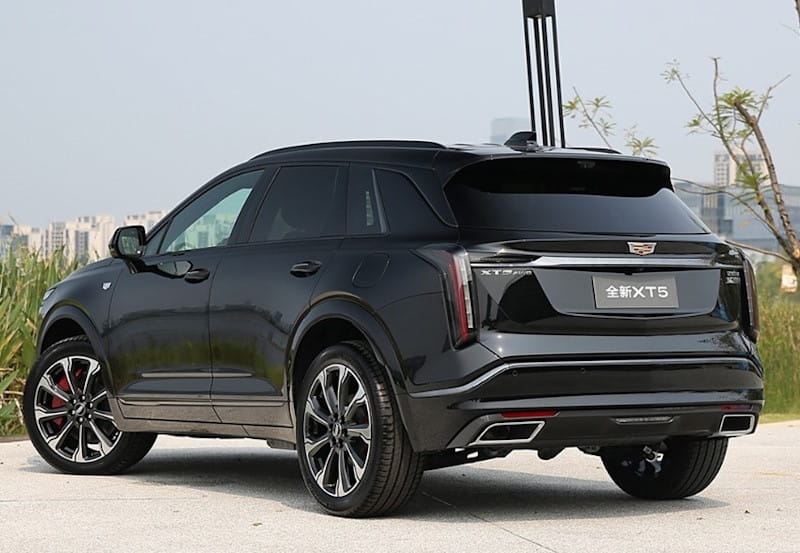 Formatki PPF do karoserii Cadillac XT5 (2025) China – zestaw
