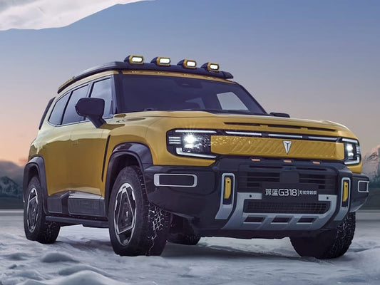 Formatki PPF do karoserii Changan Deepal G318 (2025) Worry-Free Crossing – zestaw