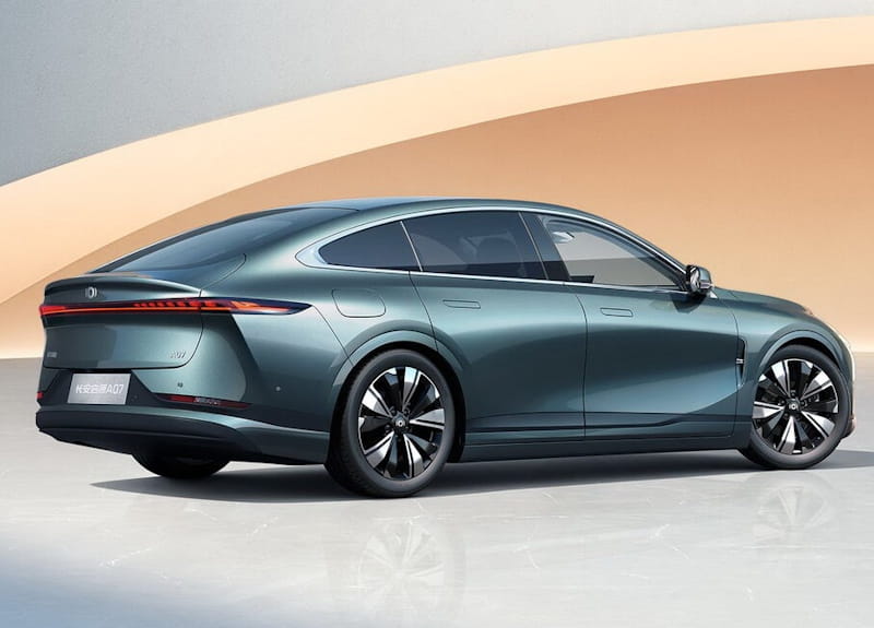 Formatki PPF do karoserii Changan Qiyuan A07 (2023) – zestaw