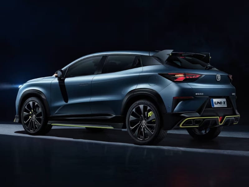 Formatki PPF do karoserii Changan UNI-T (2021) Sport – zestaw