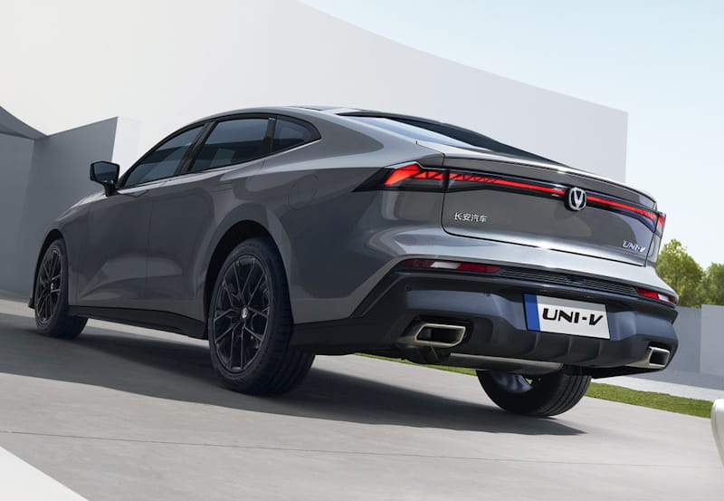 Formatki PPF do karoserii Changan UNI-V (2024) – zestaw