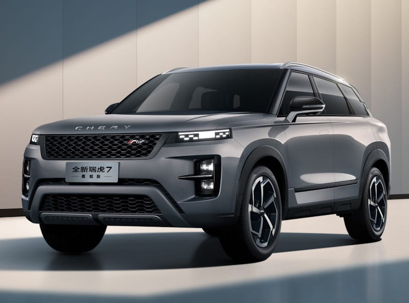 Formatki PPF do karoserii Chery Tiggo 7 (2024) Sport – zestaw