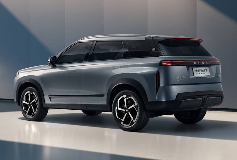 Formatki PPF do karoserii Chery Tiggo 7 (2024) Sport – zestaw