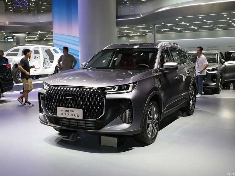 Formatki PPF do karoserii Chery Tiggo 7 (2025) Plus – zestaw