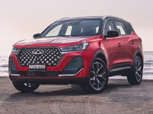 Formatki PPF do karoserii Chery Tiggo 7 Pro (2024) Max – zestaw