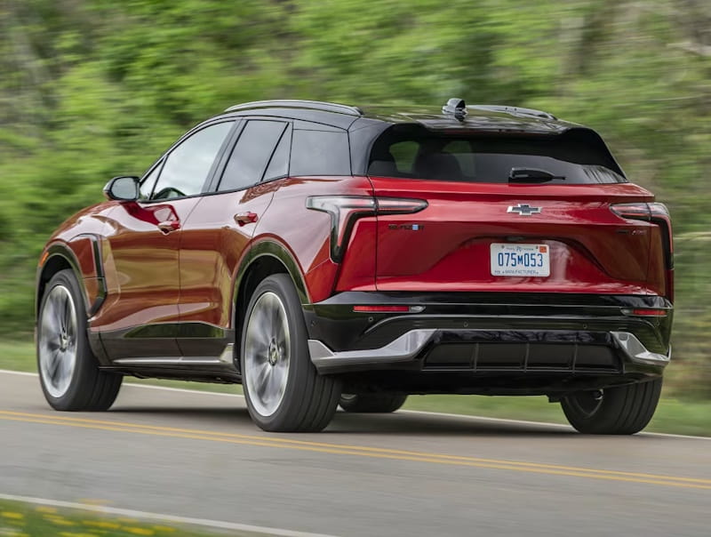 Formatki PPF do karoserii Chevrolet Blazer EV (2025) SS – zestaw
