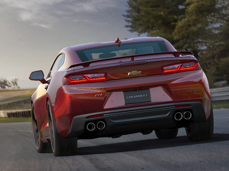 Formatki PPF do karoserii Chevrolet Camaro (2018) SS – zestaw