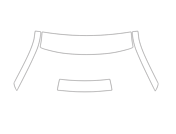 Formatki PPF do karoserii Chevrolet Camaro (2019) – zestaw
